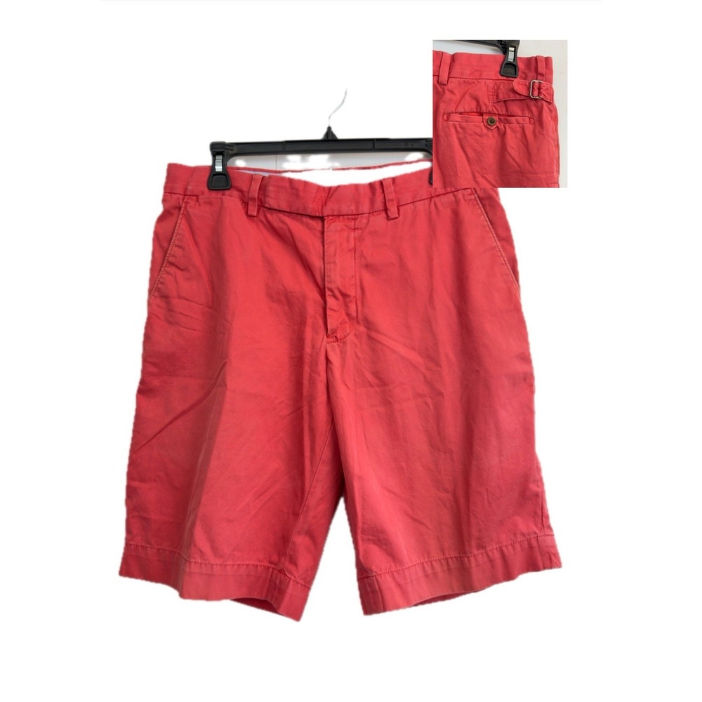 Vintage Polo Ralph Lauren Shorts‎ Men Size 32 Classic Fit 10" Nantucket Red